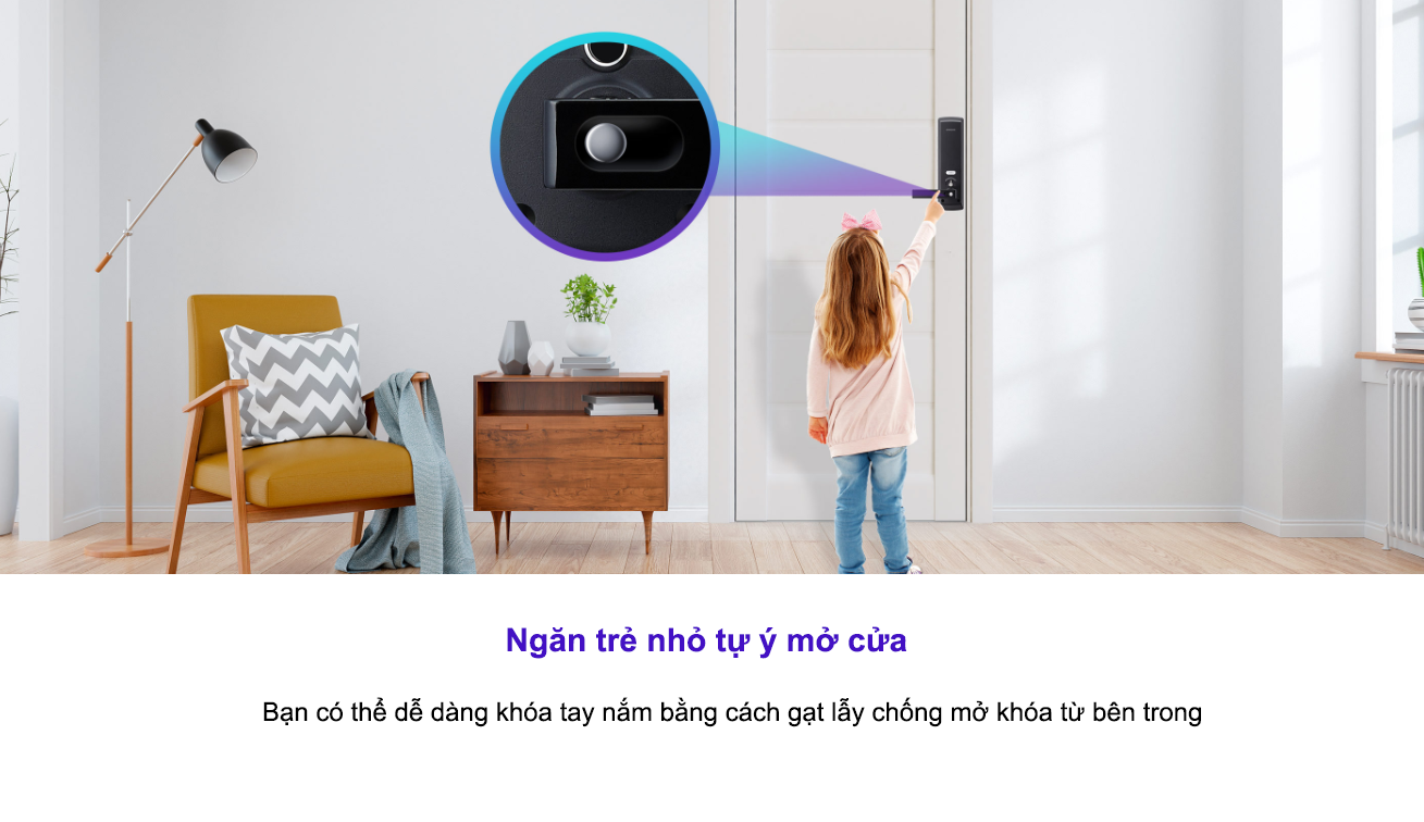 Khóa vân tay ZIGBANG SHP-DH538MU/ZE 8 Lay an toan