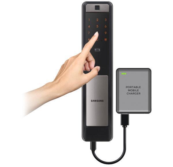 SHP DP609 Pin kich 9v cua khoa cua dien tu