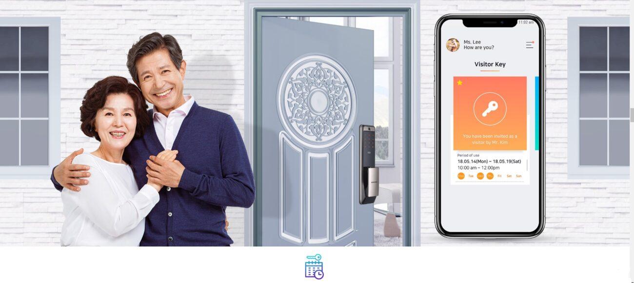 SHP DP609 khoa dien tu mo bang wifi va bluetooth