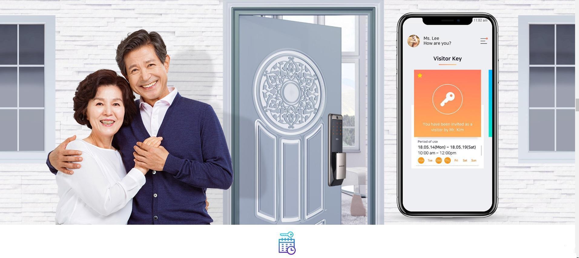 SHP DP609 khoa dien tu mo bang wifi va bluetooth